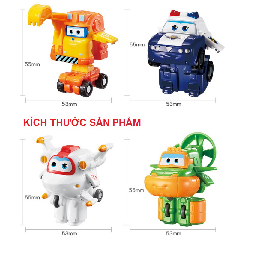 Mô hình đội bay siêu đẳng mini 1 nhân vật Astro Kim Zoey Scoop Swampy đồ chơi trẻ em