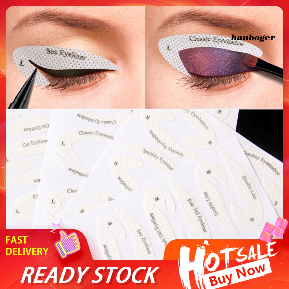 [Hàng mới về] Set 32 Khuôn Kẻ Mắt Nhanh Chóng Tiện Dụng | BigBuy360 - bigbuy360.vn