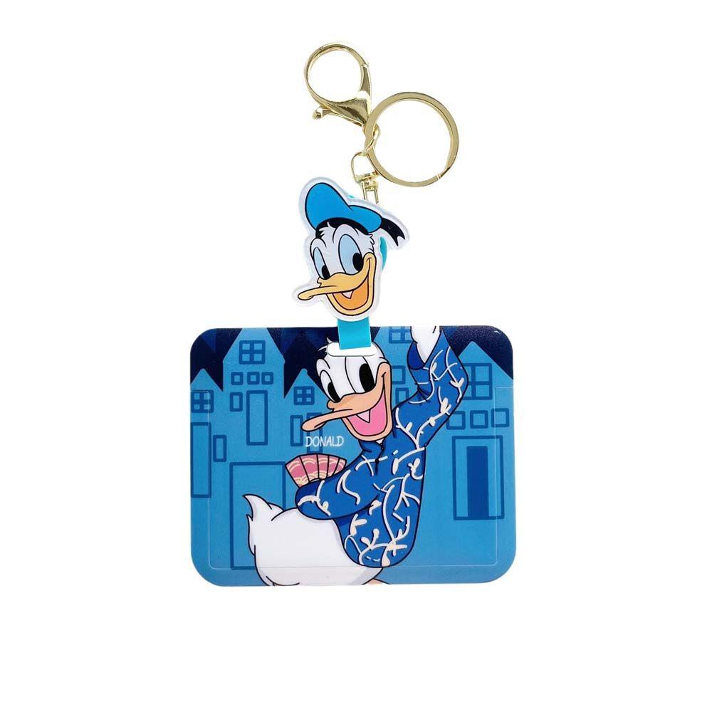 Ví Đựng Thẻ Tín Dụng / Tiền Xu / Thẻ / Móc Khóa Hình Chuột Mickey Minnie 2L
