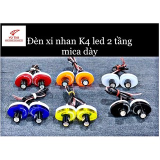 [Hot] Cặp đèn xi nhan led K4 2 tầng nhiều mẫu mã thời trang - Thương hiệu Universe