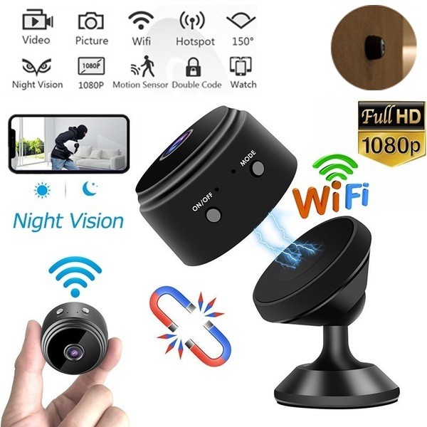 Camera  An Ninh, IP Wifi 1080P Không Dây - Kết Nối Điện Thoại, Tích Hợp Pin - Bảo Hành 6 Tháng