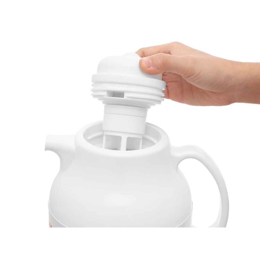 Bình thuỷ pha trà 1 Lít Rạng Đông RD-1055 ST có nút ấn