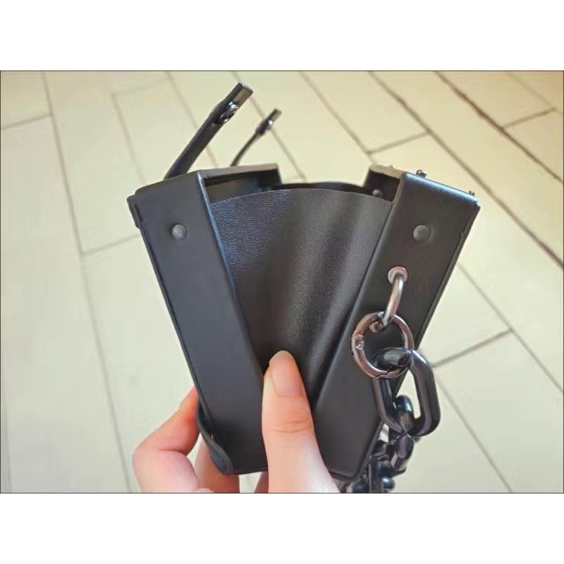 Túi cốp hộp da unisex