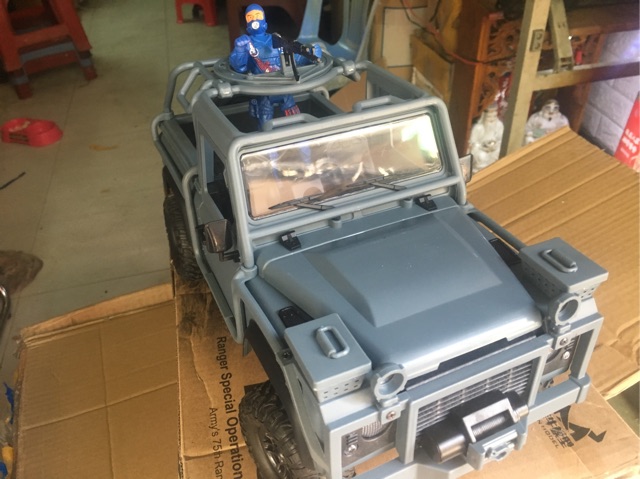 1/12 led light climbing ofroad jeep / truck RTR