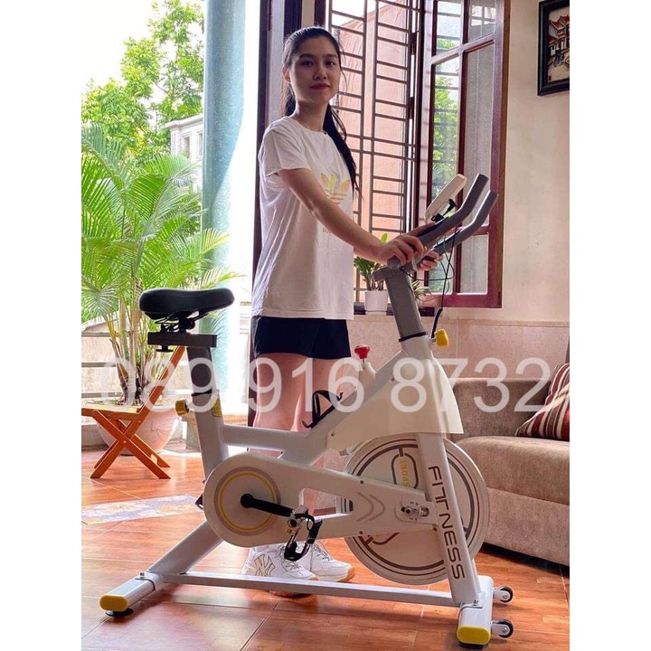 Xe đạp thể thao thể dục SPORT FITNESS, cản lực từ tính chống mài mòn, không gây tiếng ồn, bền bỉ vượt thời gian
