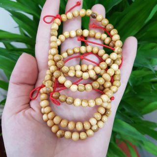 Vòng gỗ dâu trừ tà,chống mồ hôi chộm