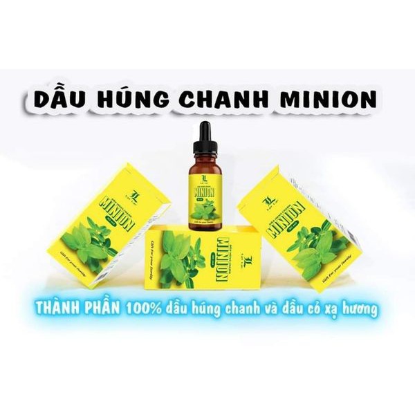 [TẶNG LY CHIA VẠCH] Dầu Húng Chanh Minion, Siro Ho Cho Bé, Dứt Ho, Bay Đờm, Hết Khản Tiếng, Vị Thơm Ngon Dễ Uống