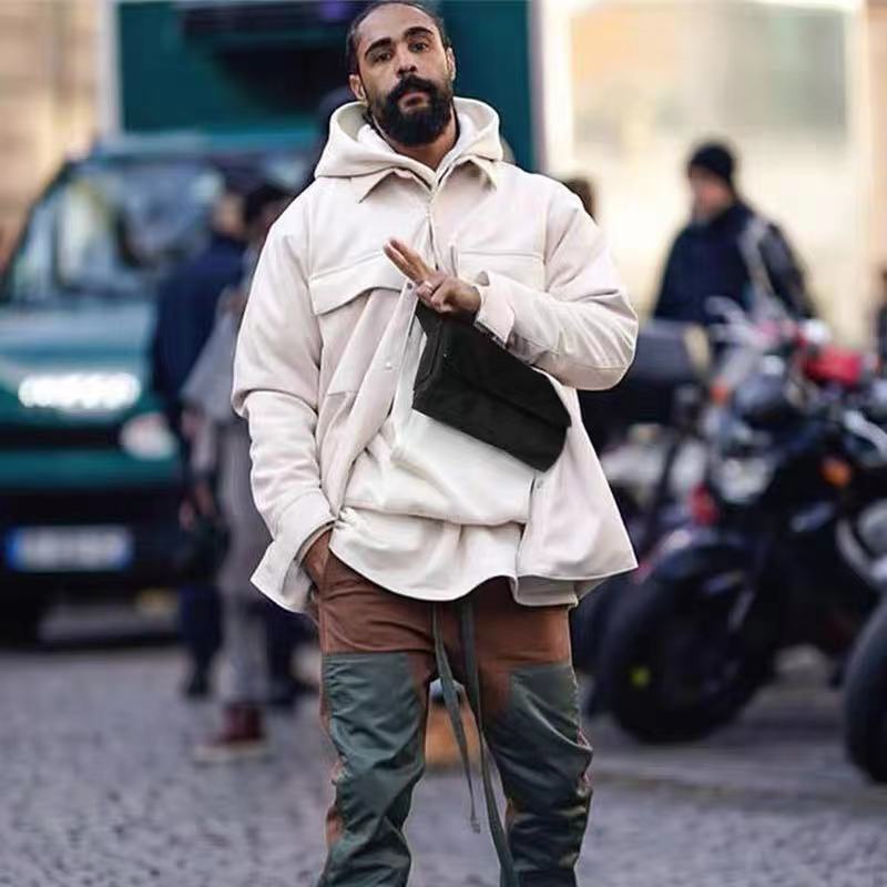 FEAR OF GOD FOG Season 7 ESSENTIALS High Street Tide Brand Oblique Cross Couple Shoulder Bag