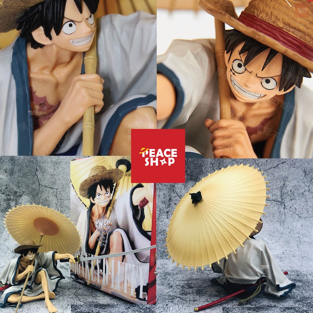 Mô Hình One Piece Luffy Gear 4 Wano Giá Rẻ Mũ Rơm Figure Anime Manga Decor Trang Trí Bàn Học Bàn Làm Việc Phòng Ngủ MH01