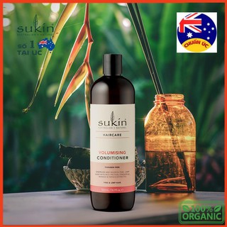 Dầu Xả Làm Dày Tóc Sukin Volumising Conditioner 500ml