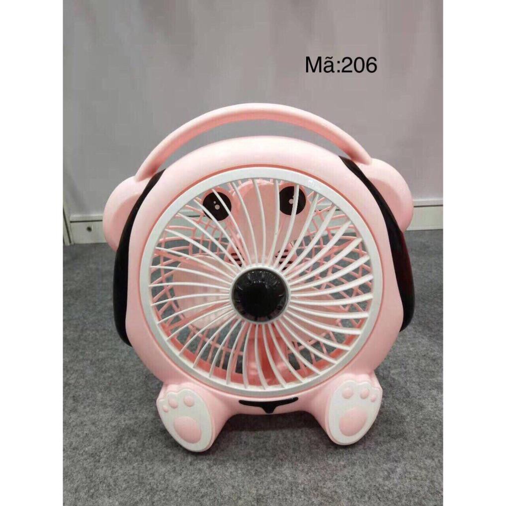 Quạt cắm điện để bàn kiểu dáng hoạt hình, đáng yêu (Mẫu ngẫu nhiên) | BigBuy360 - bigbuy360.vn