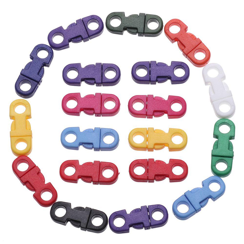 Set 4 / 8 / 12 / 20 Khóa Cài Bằng Nhựa Chuyên Dụng Cho Vòng Tay Paracord Cắm Trại