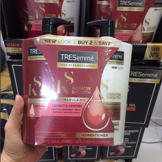Bộ Dầu Gội - Dầu Xả Tresemme Keratin Smooth