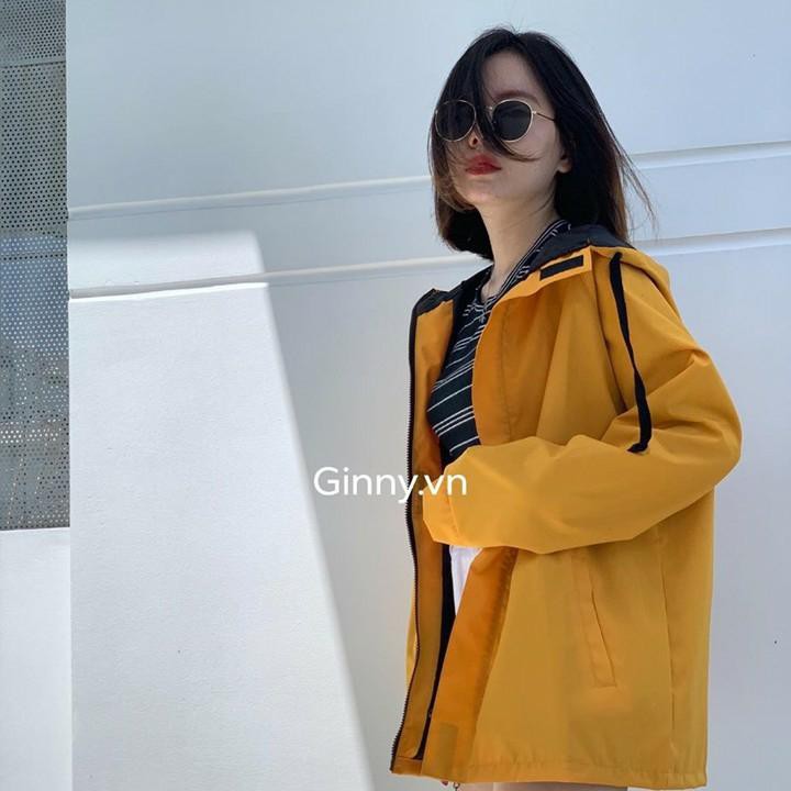 ÁO KHOÁC JACKET WET SIZE nam,nữ chống nước màu Vàng neon. | BigBuy360 - bigbuy360.vn