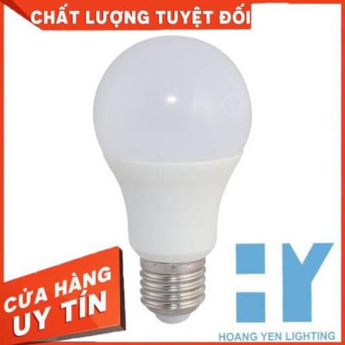 Bóng LED tròn trắng đục ánh sáng trắng, vàng 7W