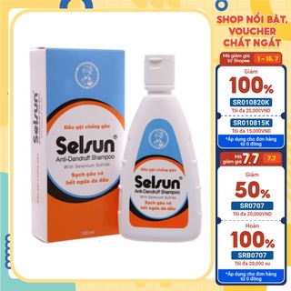 Dầu Gội Selsun Công thức mới 1% Selenium Sulfide Anti-Dandruff 100ml