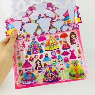 Sticker Công Chúa Bộ Gồm 2 Tờ