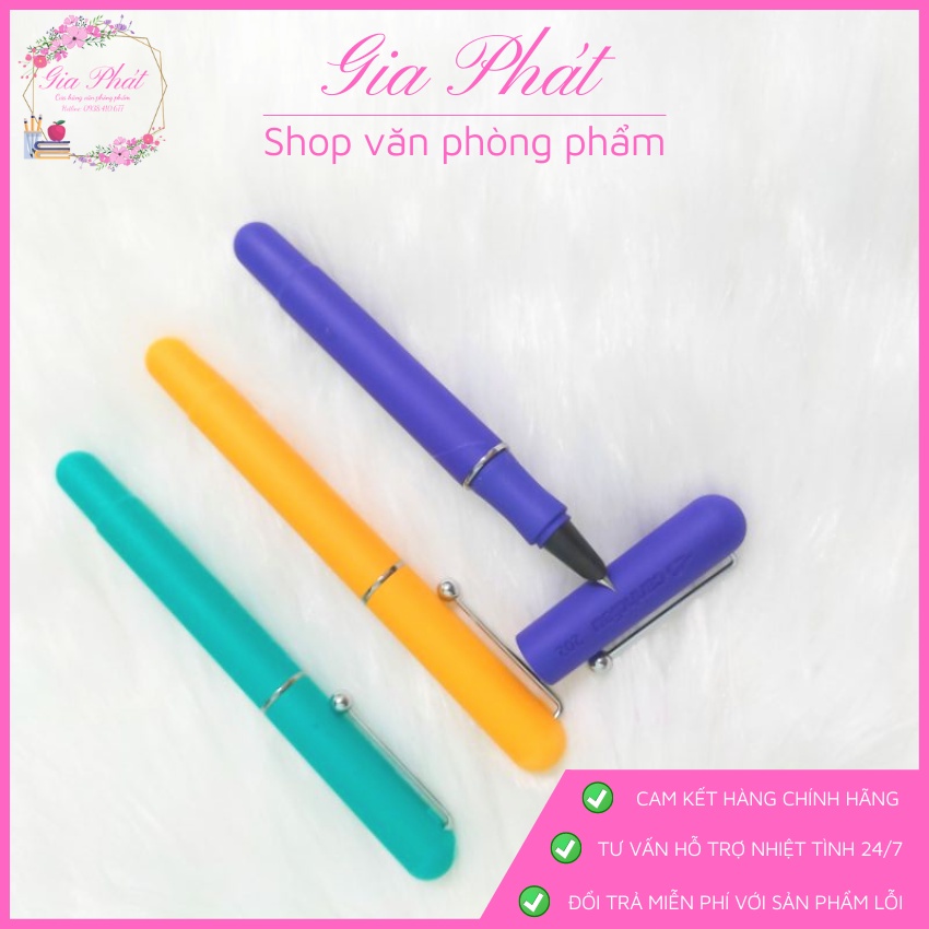 Bút máy cánh Diều 202 bút mực phiên bản vỏ nhám chống bám bẩn, chống bám vân tay, bút lỗi dễ hư vòng đệm
