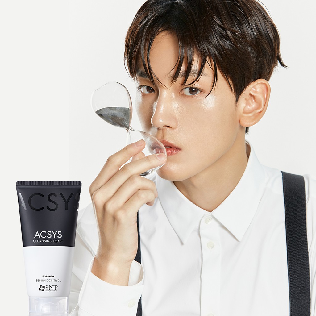 Sữa rửa mặt cho nam SNP ACSYS Sebum Control 120ml - Ngừa mụn & kiểm soát nhờn | BigBuy360 - bigbuy360.vn