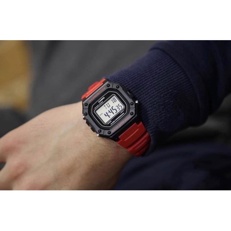 Đồng hồ nam Casio Anh Khuê W-218H-4BVDF