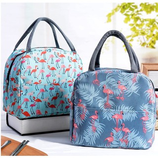 (Nhiều Mẫu) Túi Đựng Hộp Cơm Giữ Nhiệt Hai Lớp, Có Khóa Kéo, Giúp Bữa Trưa Tại Văn Phòng Luôn Nóng Hổi.