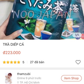 DIẾP CÁ RANG NHẬT BẢN