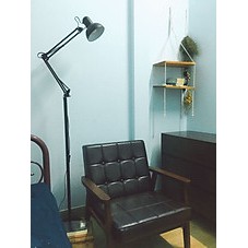 Đèn cây Đại 2 mét Đen (không kèm bóng)