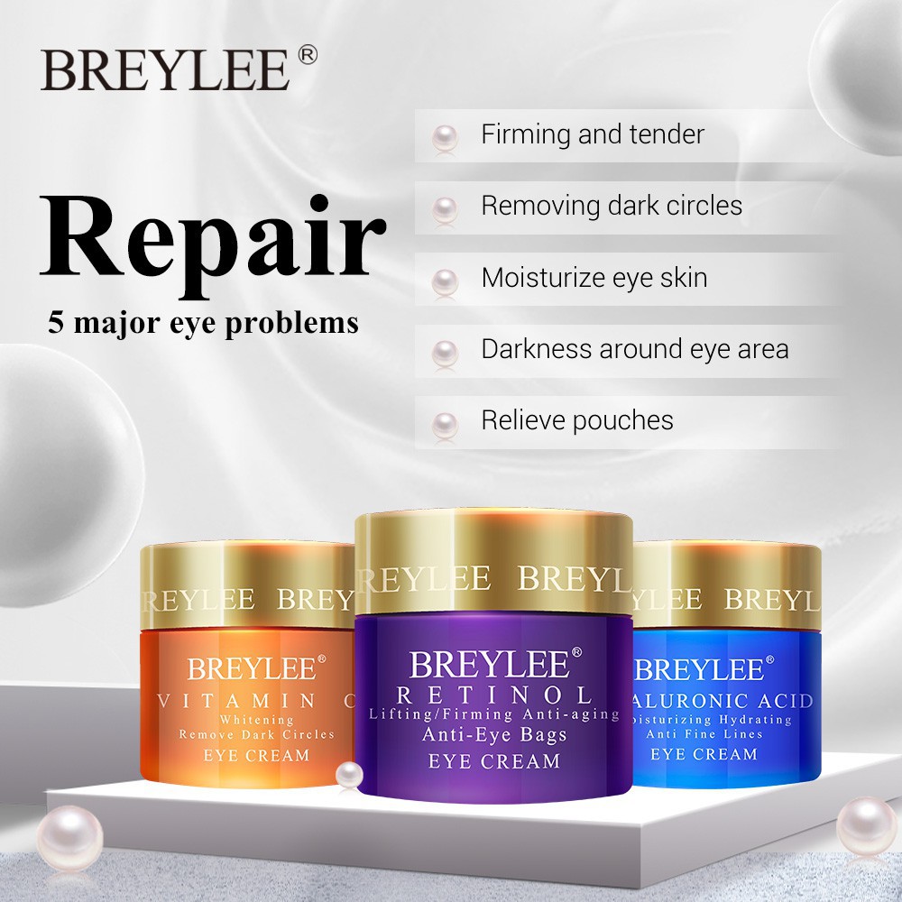 BREYLEE Kem dưỡng da mắt  giúp làm mờ nếp nhăn và chống lão hóa cao cấp