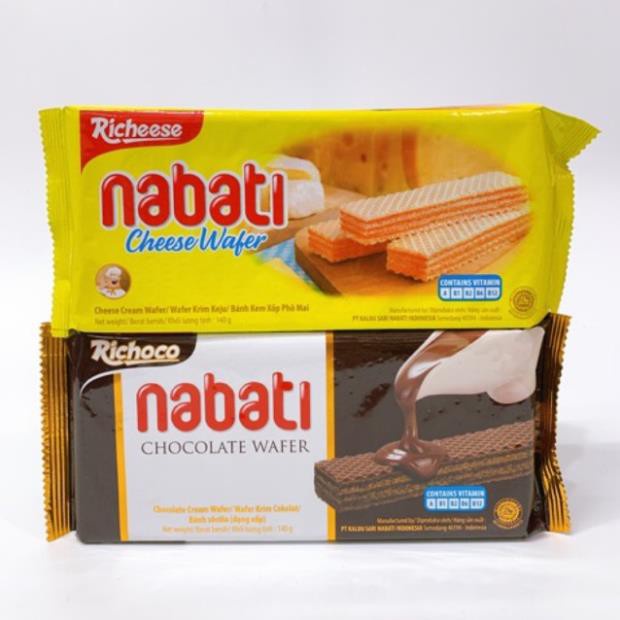 Bánh Kem Xốp Nabati Socola/ Phomai 145g