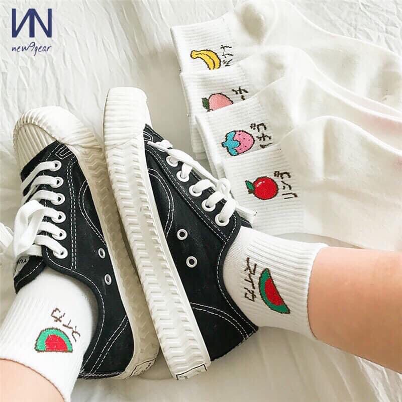 Sét 5 đôi vớ hình trái cây