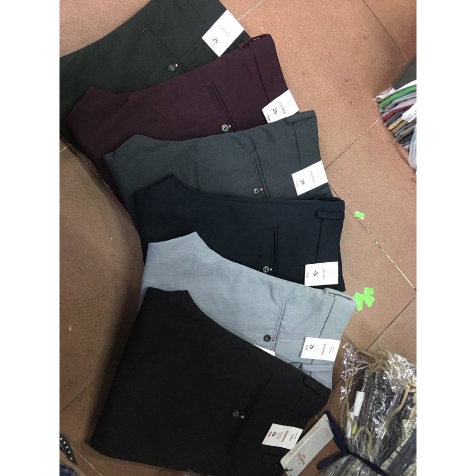 QUẦN TÂY ÂU CHẤT VẢI CO DÃN KHÔNG NHĂN FROM ÔM DÁNG CHUẨN MEN 2020 !!! | BigBuy360 - bigbuy360.vn