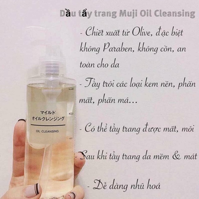 Dầu tẩy trang Muji 200ml