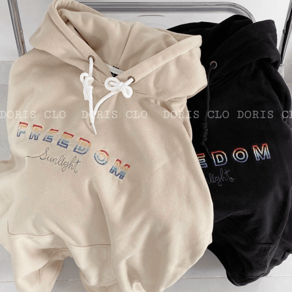 (FREE SHIP) ÁO KHOÁC HOODIE NAM NỮ THỜI TRANG FREEDOM THỜI TRANG CHO BỐN MÙA HHP