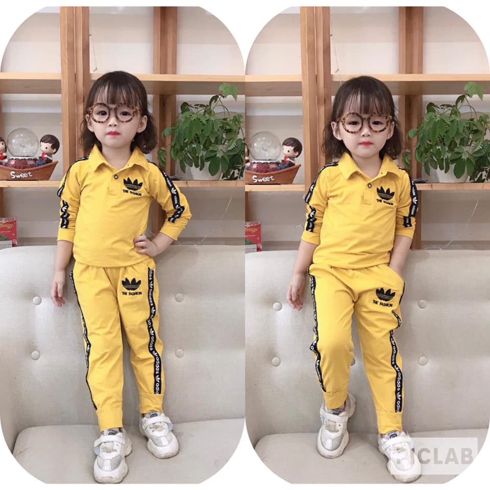 Bộ Đas dài tay thể thao khoẻ khoắn cho bé trai, bé gái - BDDT