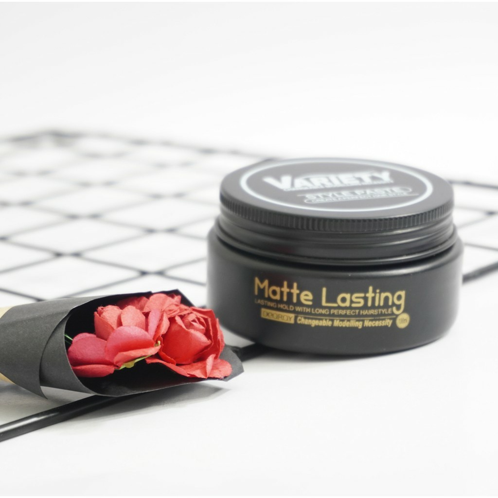 [Chính Hãng] Sáp Vuốt Tóc Tạo Kiểu Nam VARIETY MATTE LASTING 100ml - Giữ Nếp Lâu, Hương Thơm Nhẹ Nhàng, Dễ Chịu