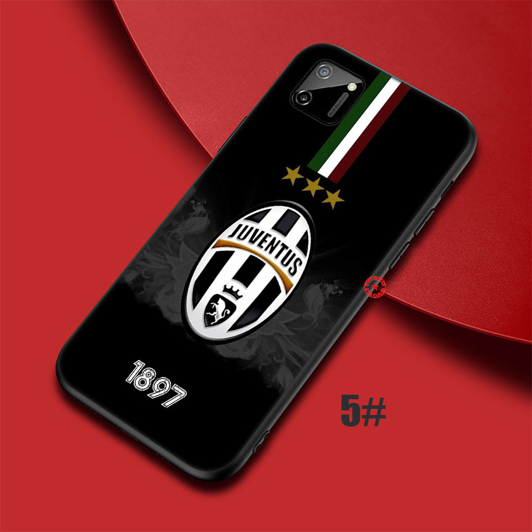 Ốp Lưng Logo Đội Bóng Juventus Cho Realme 2 3 5 5s 5i 6i 6 Pro Q X3 Phone 89qk