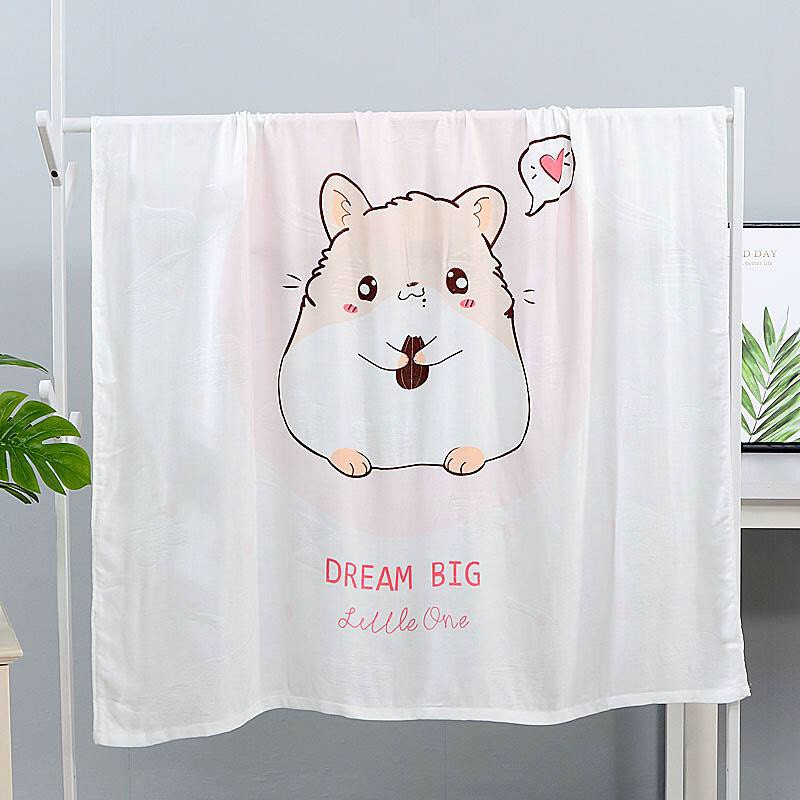 Chăn Lụa Cotton Aden Siêu Mềm Mát kích thước 1,1 x1,1m