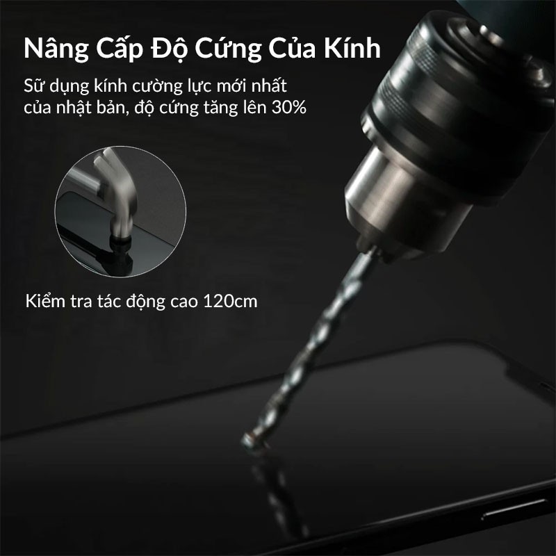 Kính Cường Lực iPhone ZIFRIEND Zero Failure Tempered Glass Chuẩn 9H Độ Trong Full HD, Chống Trầy Xước & Bám Vân Tay