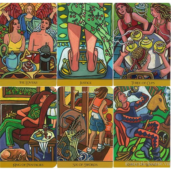 Bộ Bài Cook's Tarot (Mystic House Tarot Shop) - Bài Gốc Authentic Chính Hãng 100%