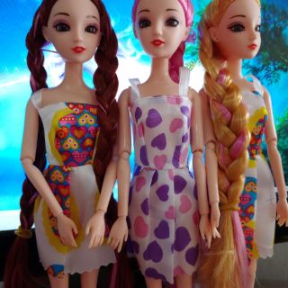 Búp bê khớp baby tóc dài