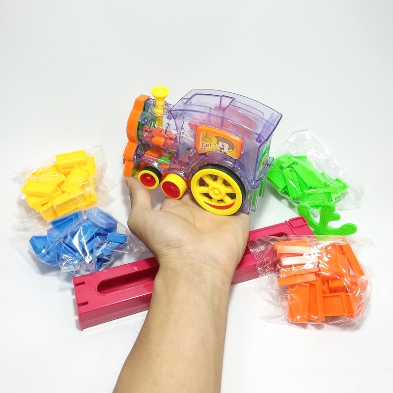 Tàu Hoả Domino - Domino Xếp Tự Động (Cho Bé Trai Năng Động) - 2006A - OEM