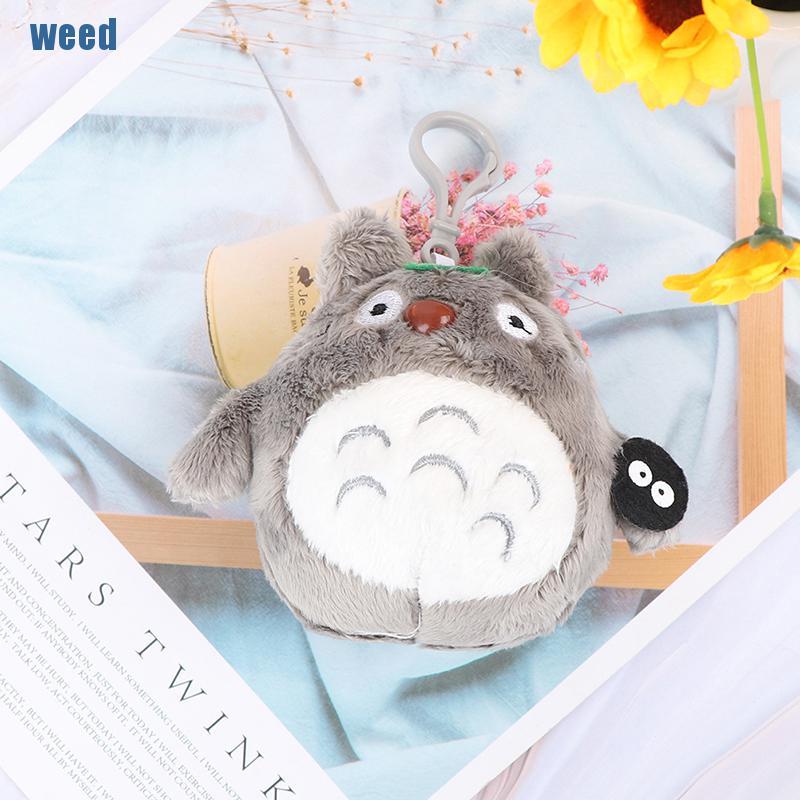 1 Móc Khóa Hình Totoro Nhồi Bông 10cm Đáng Yêu