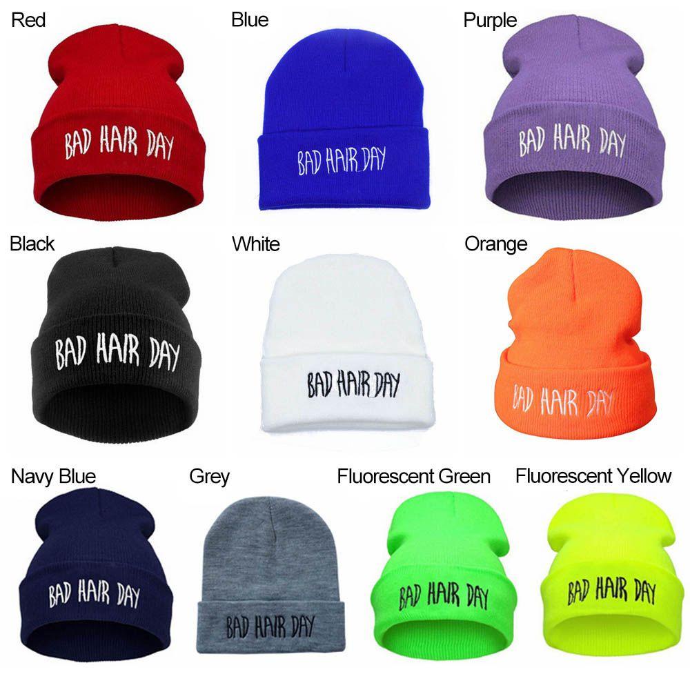 1 Mũ Len Beanie Mềm Mại Thêu Chữ Thời Trang Thu Đông