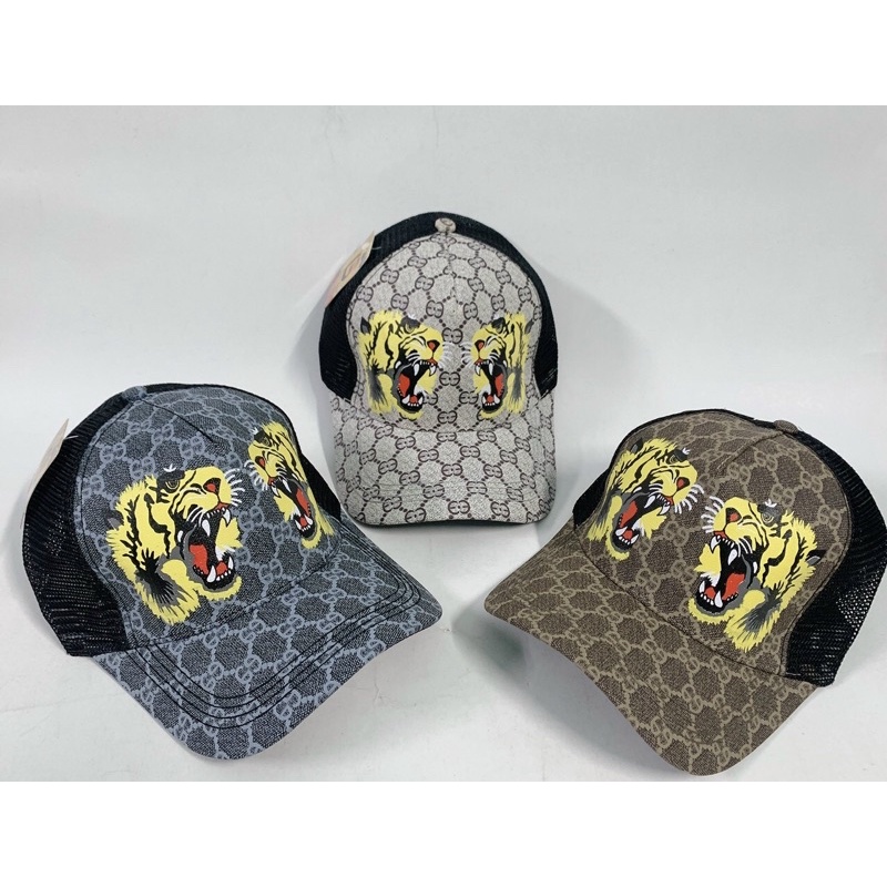 Nón kết lưới Unisex cọp mạnh mẽ