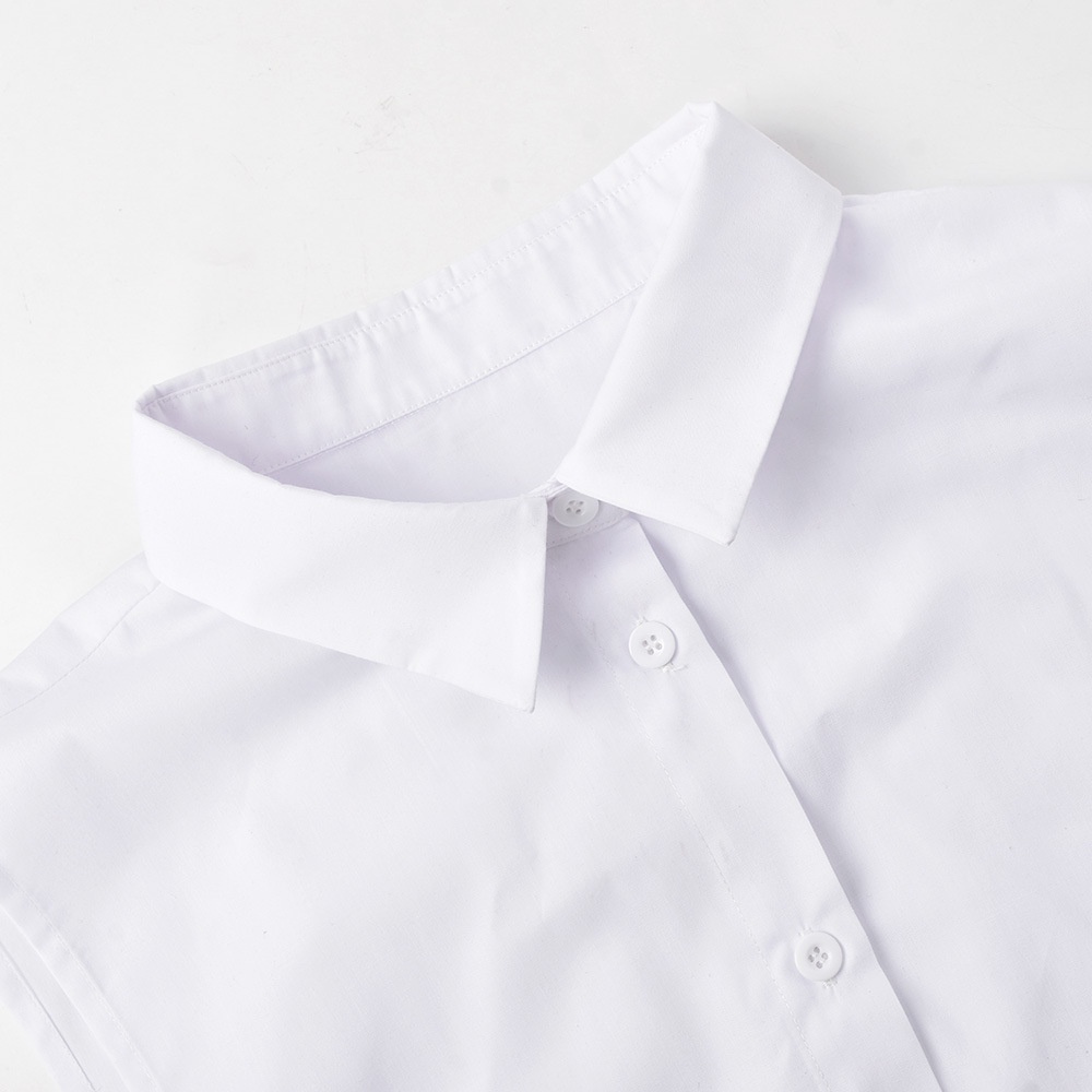 Áo Tank Top Dáng Rộng Màu Trơn Phối Nút Cá Tính Cho Nữ