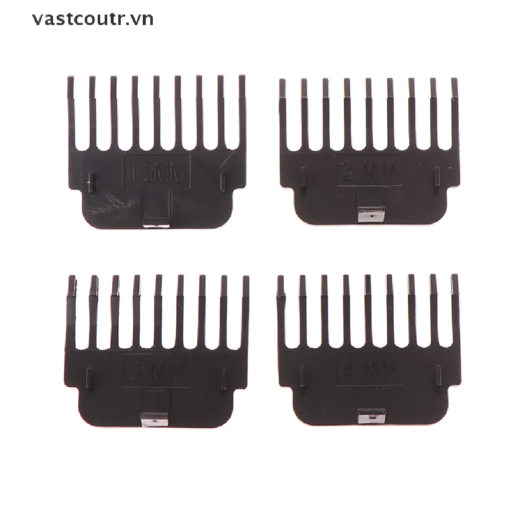 Set 2 / 4 Lược Hướng Dẫn Cắt Tóc T9 1.5mm 2mm 3mm 4mm 6mm 9mm