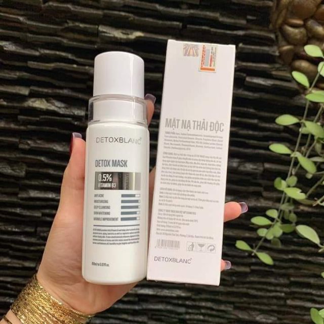 Mặt nạ thải độc đetoc blan