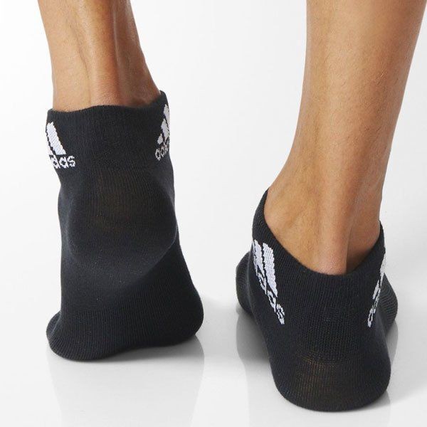 ADIDAS CHÍNH HÃNG - Tất nam adidas cổ ngắn AA2324 màu đen