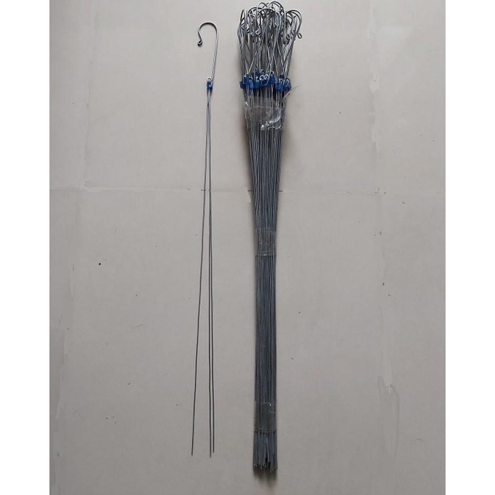 Combo 20  móc kẽm 80 cm dày chắc chắn không không rỉ