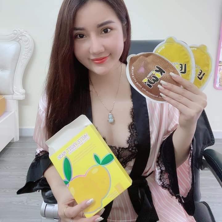 [Chính hãng] Combo Kem body chanh Lemon và Ủ trắng chanh Lemon White Fruit Mask